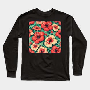 Hibiscus Long Sleeve T-Shirt